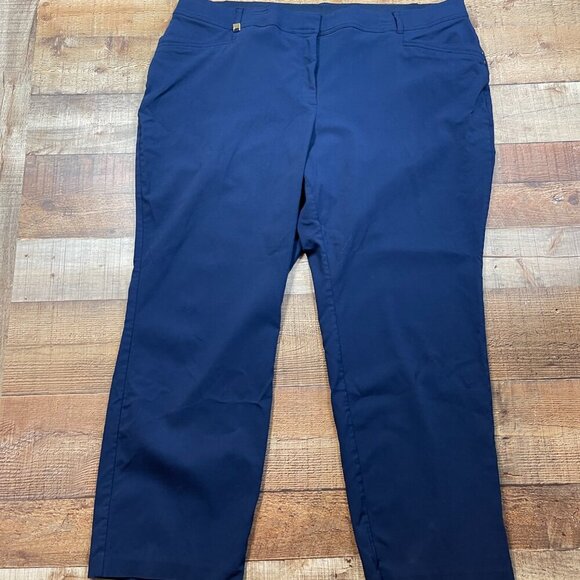 JM Collection Navy Dress Pants size 26W - Picture 4 of 4